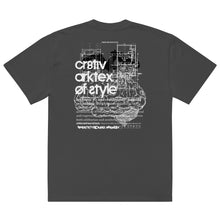 Load image into Gallery viewer, CAOS CNTRUK DRK Oversized faded t-shirt