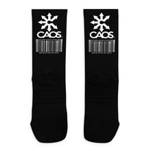 Load image into Gallery viewer, CAOS LIPSTICK DRIP LOGO BLACK SOX