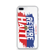 Load image into Gallery viewer, 'RESTORE HAITI' iPhone Case