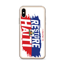 Load image into Gallery viewer, 'RESTORE HAITI' iPhone Case