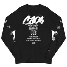 Load image into Gallery viewer, 'CAOS X CHAMPION' Long Sleeve