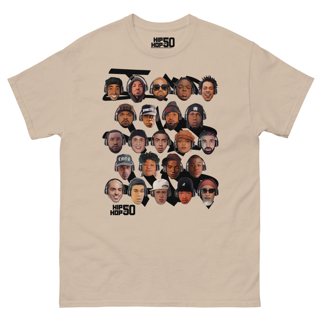 CAOS HIPHOP 50TH ANNIVERSARY men's classic tee