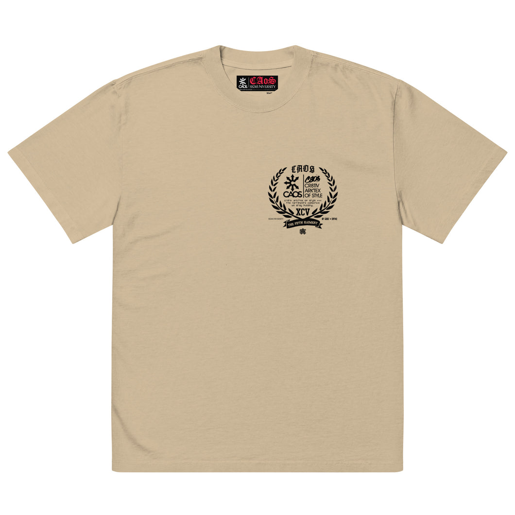 CAOS PHUCKET Oversized faded t-shirt