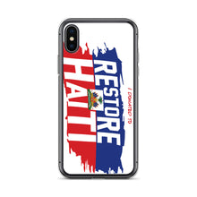 Load image into Gallery viewer, &#39;RESTORE HAITI&#39; iPhone Case
