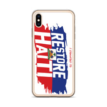 Load image into Gallery viewer, &#39;RESTORE HAITI&#39; iPhone Case
