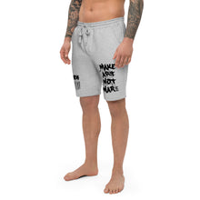 Load image into Gallery viewer, CAOS MANW STAPLE GRAY Men&#39;s fleece shorts
